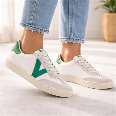 Victoria Berlin Laced T Toe Trainer - Verde